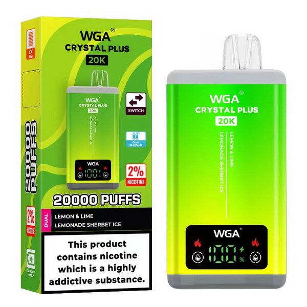 WGA Crystal Plus 20000 Vape - Flavours