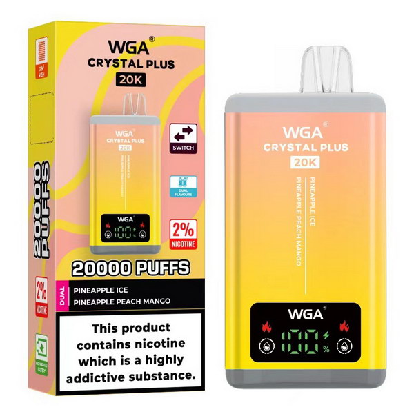 WGA Crystal Plus 20000 Vape - Flavours