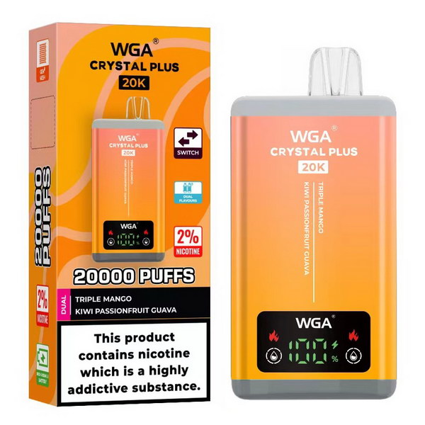 WGA Crystal Plus 20000 Vape - Flavours