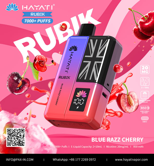 Flavour| Hayati Rubik 7000 Puffs Disposable Vape | Pack of 5 