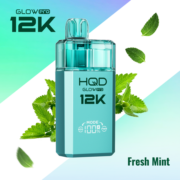 HQD Glow Pro 12k Prefilled Pod kit - From £8.49