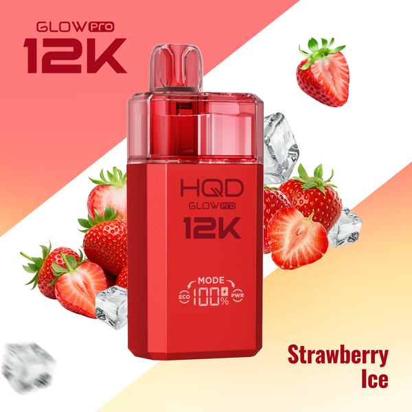 HQD Glow Pro 12k Prefilled Pod kit - From £8.49