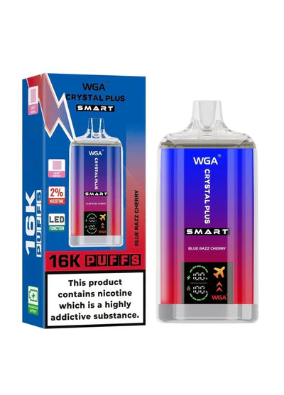 WGA Crystal Plus Smart 16000+ Puffs Vape Kit - Box of 10