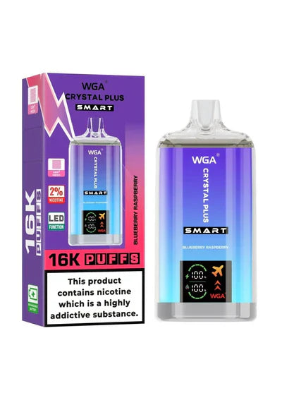 WGA Crystal Plus Smart 16000+ Puffs Vape Kit - Box of 10