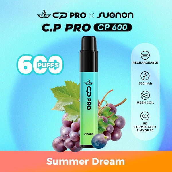 CP Pro 600 Prefilled Pod Kit (Box of 10) - Wholesale Price !