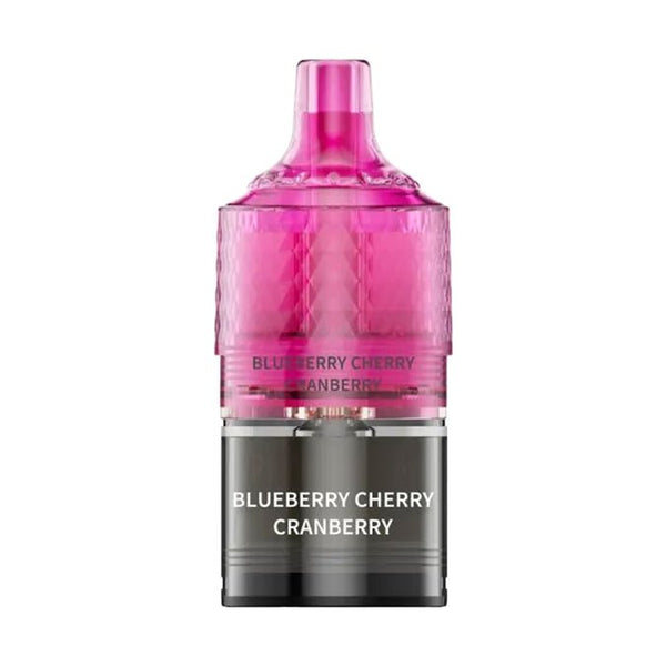Fumot T9000 Replacement Pods Pack of 5 - Blueberry Cherry Cranberry - vapeukwholesale