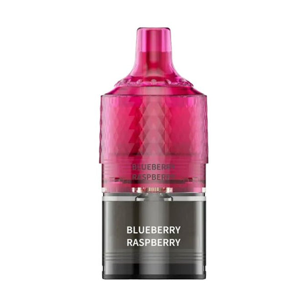 Fumot T9000 Replacement Pods Pack of 5 - Blueberry Raspberry - vapeukwholesale