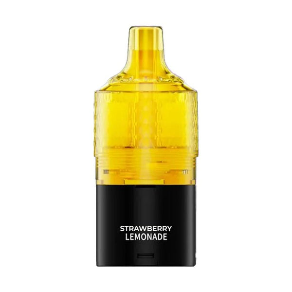 Fumot T9000 Replacement Pods Pack of 5 - Strawberry Lemonade - vapeukwholesale