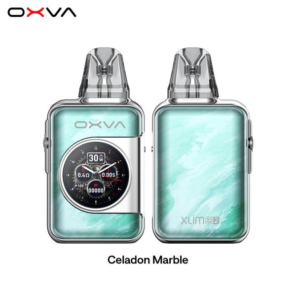 OXVA Xlim SQ Pro 2 Pod Vape Kit - Celadon Marble - vapeukwholesale