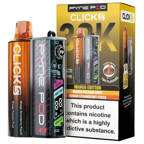 Pyne Pod Click S 30K Pod Vape Kit Pack of 5 - option1