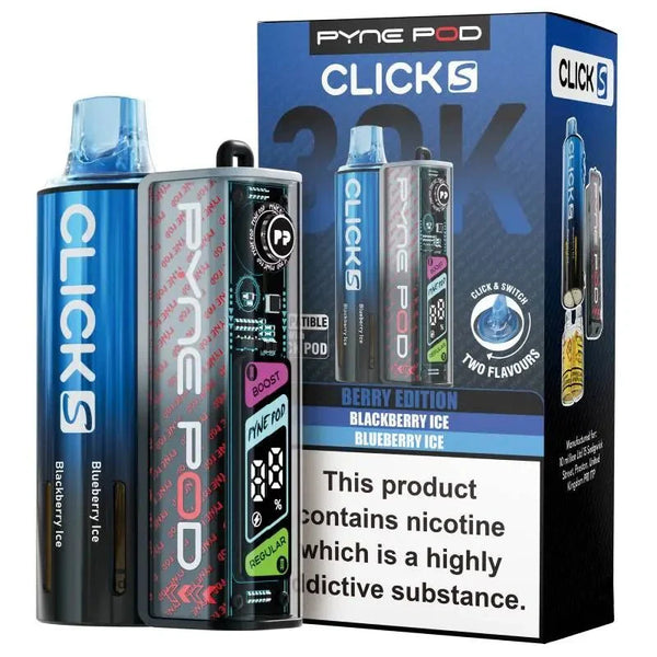 Pyne Pod Click S 30K Pod Vape Kit Pack of 5 - option1