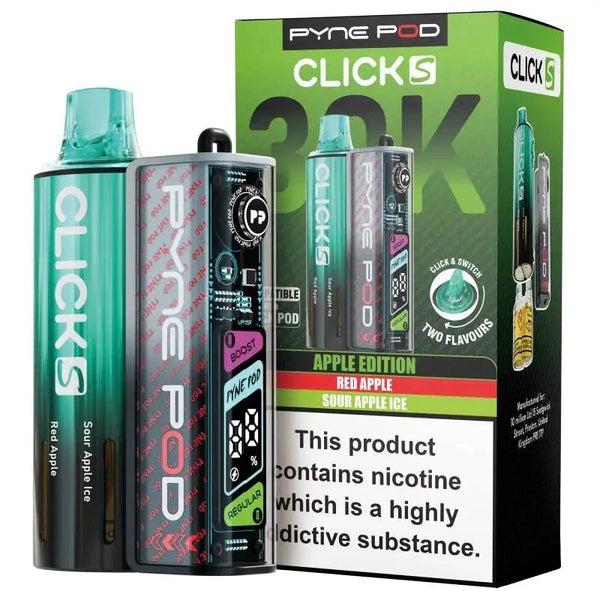 Pyne Pod Click S 30K Pod Vape Kit Pack of 5 - option1