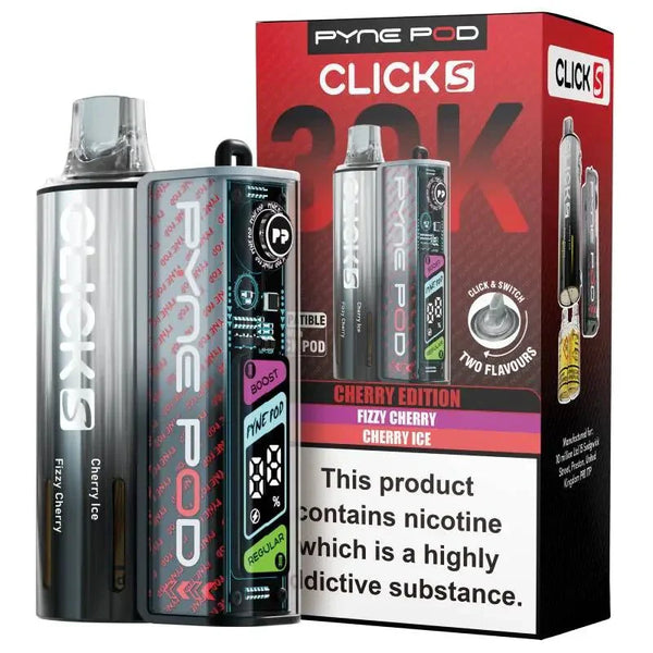 Pyne Pod Click S 30K Pod Vape Kit Pack of 5 - option1