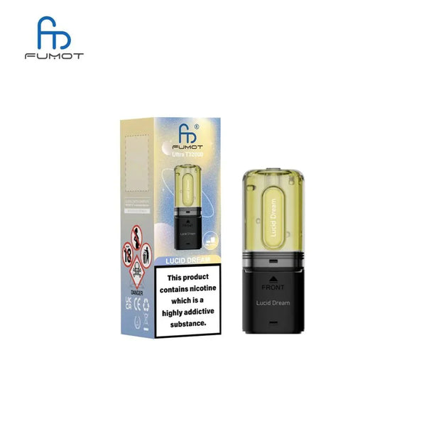 RandM Fumot T32000 Ultra Replacement Pods Box of 5 - Lucid Dream - vapeukwholesale