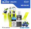 The Bling 10k Pro Max Replacement Pods (BOX OF 5) - Mr Blue - vapeukwholesale