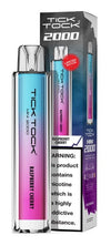 Tick Tock Mini 2000 Puffs Disposable- Box of 10