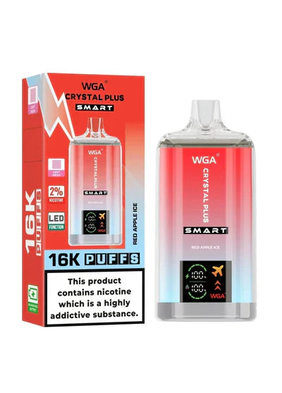 WGA Crystal Plus Smart 16000+ Puffs Vape Kit - Box of 10