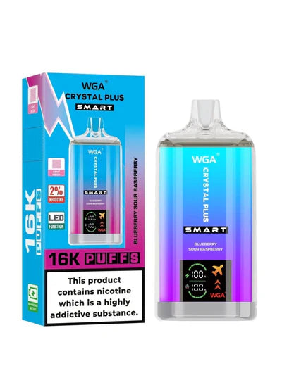 WGA Crystal Plus Smart 16000+ Puffs Vape Kit - Box of 10