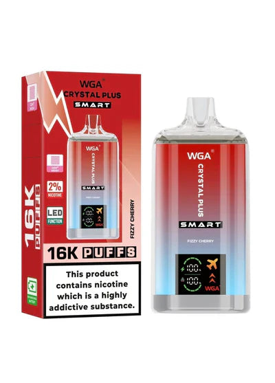 WGA Crystal Plus Smart 16000+ Puffs Vape Kit - Box of 10