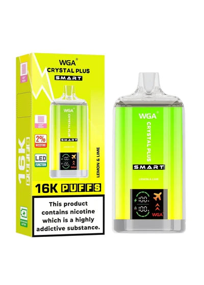 WGA Crystal Plus Smart 16000+ Puffs Vape Kit - Box of 10