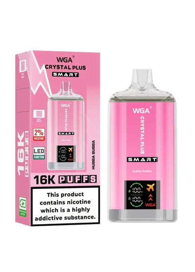 WGA Crystal Plus Smart 16000+ Puffs Vape Kit - Box of 10