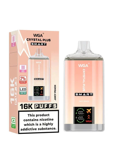 WGA Crystal Plus Smart 16000+ Puffs Vape Kit - Box of 10